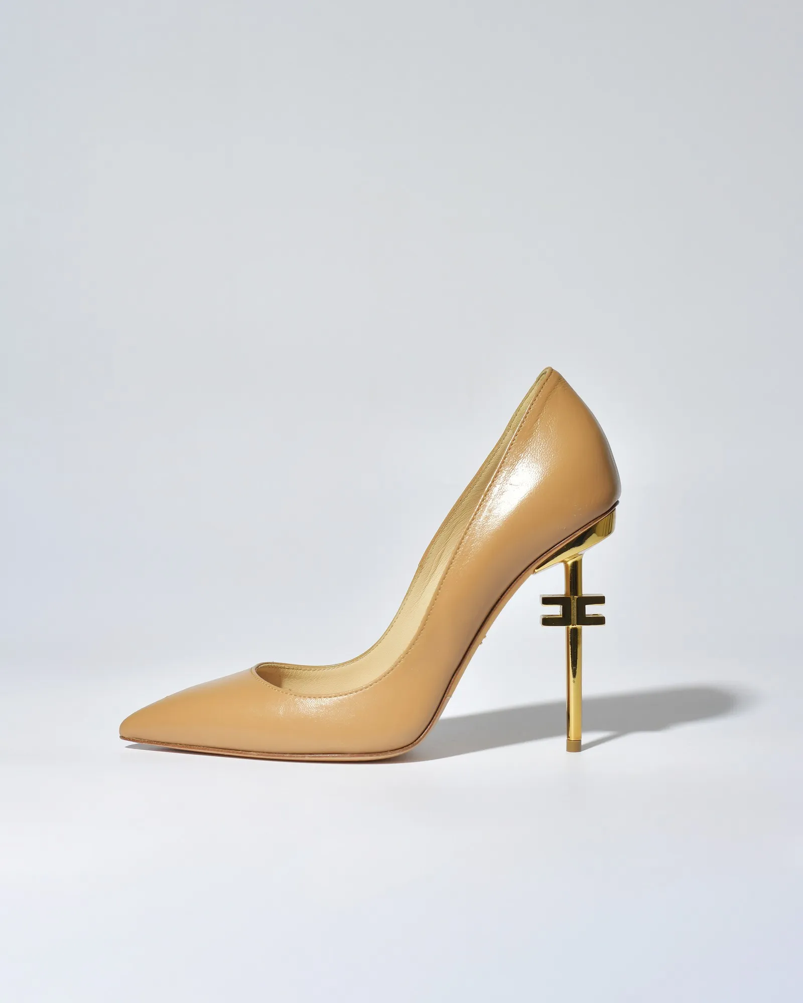 Escarpins en cuir à talons Elisabetta Franchi