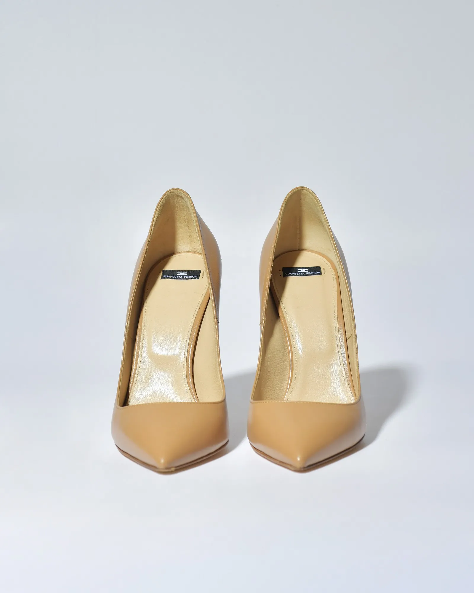 Escarpins en cuir à talons Elisabetta Franchi