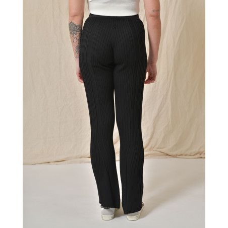 Pantalon en viscose côtelé Liviana Conti