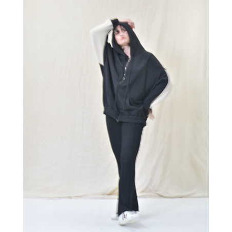 Pantalon en viscose côtelé Liviana Conti