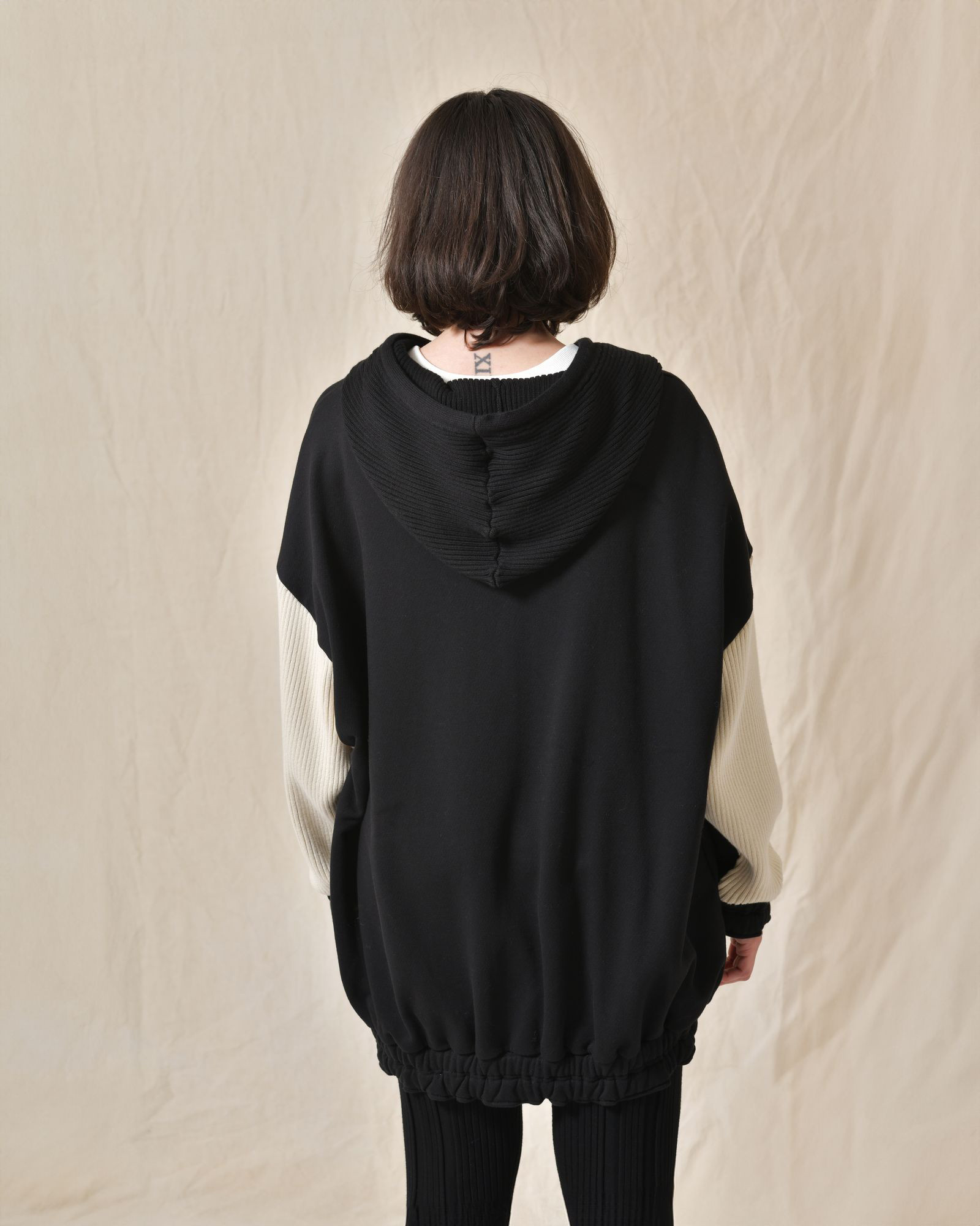 Sweat en coton à capuche Fabiana Filippi