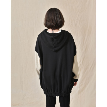 Sweat en coton à capuche Fabiana Filippi