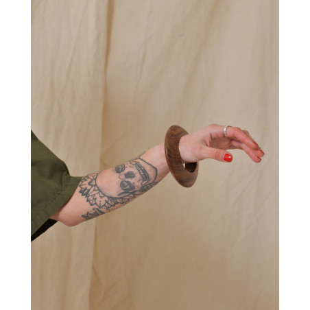 Bracelet rond en bois Liviana Conti