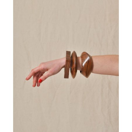 Bracelet rond en bois Liviana Conti