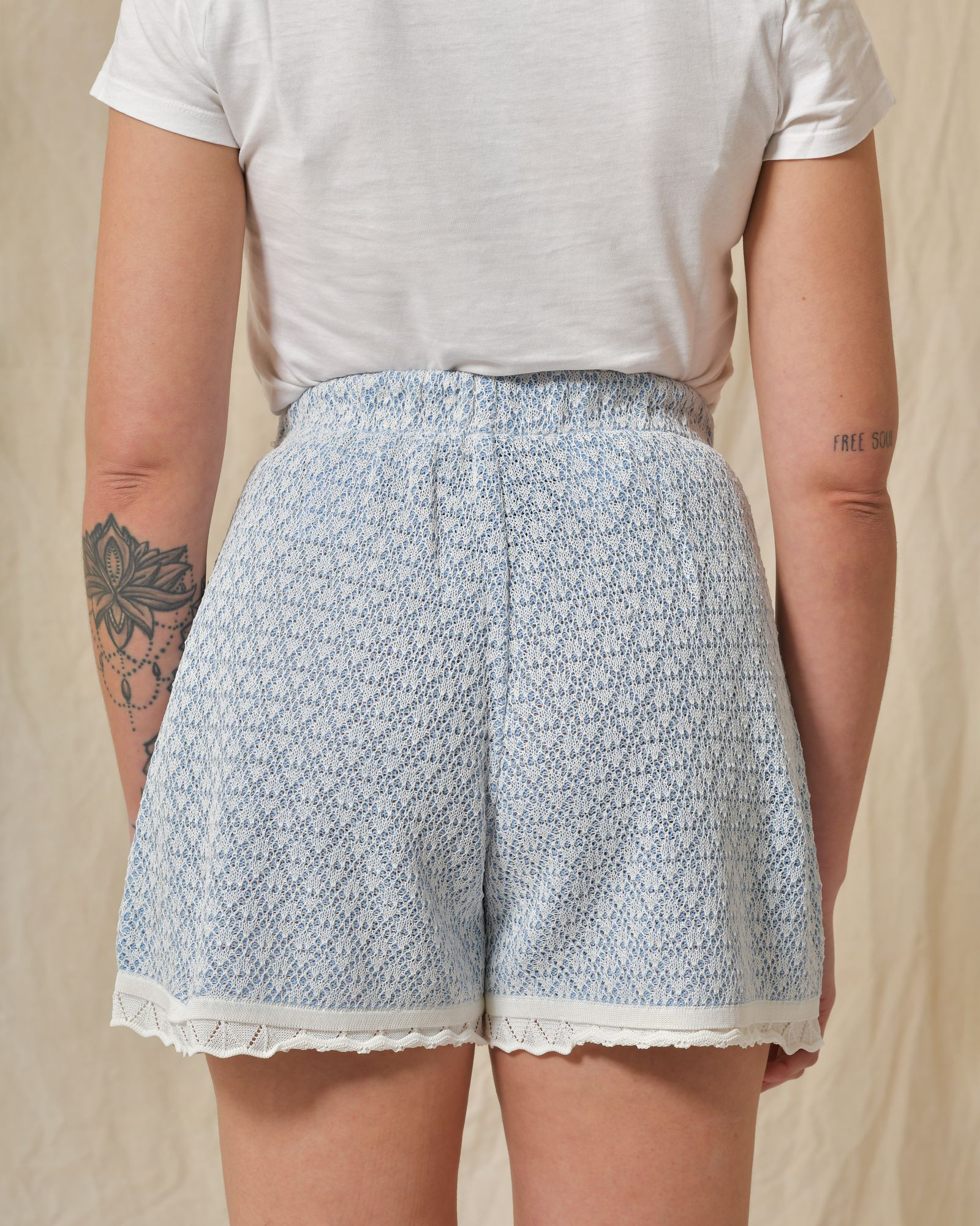 Short en coton mélangé AVN