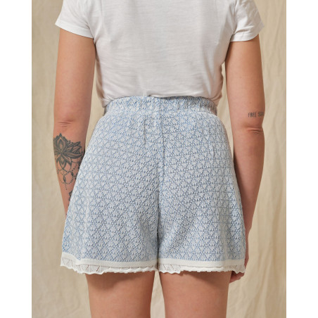 Short en coton mélangé AVN