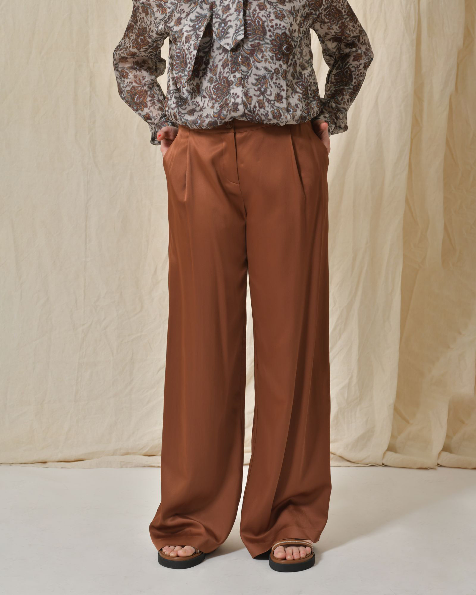 Pantalon en viscose Patrizia Pepe