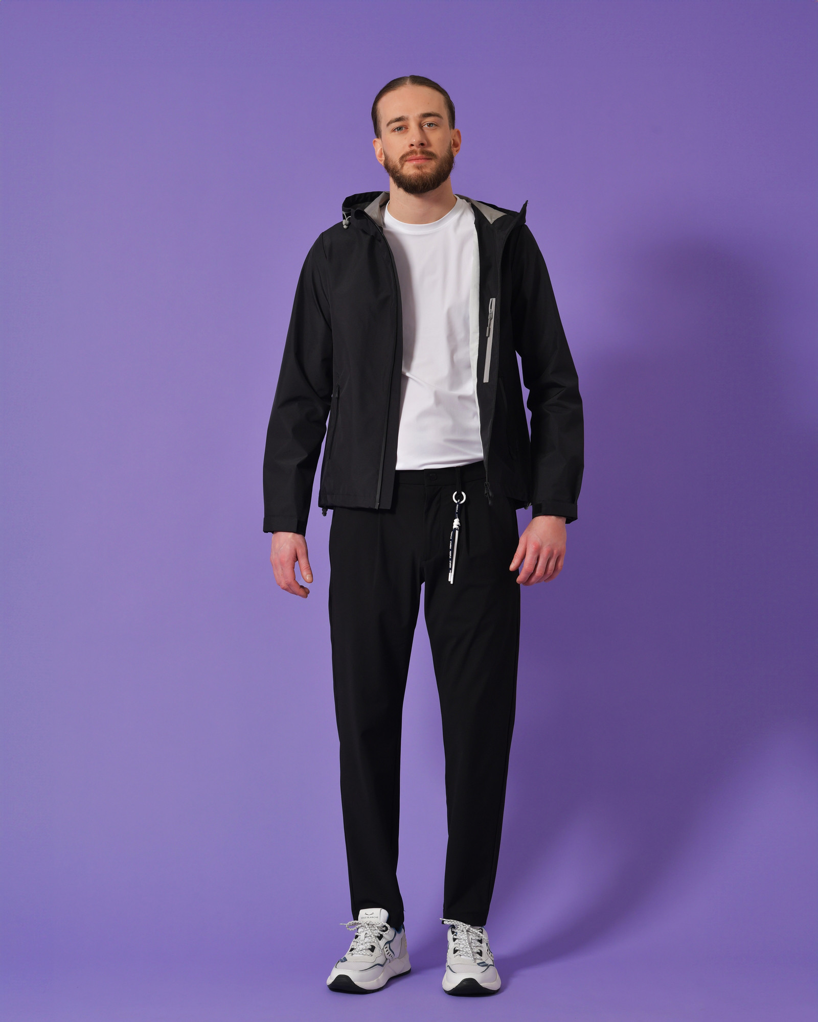 T-shirt blanc à stretch People Of Shibuya