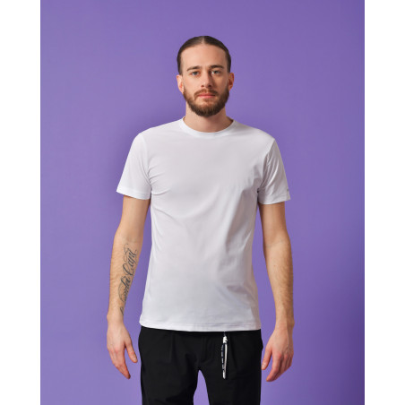 copie de T-shirt blanc à stretch People Of Shibuya