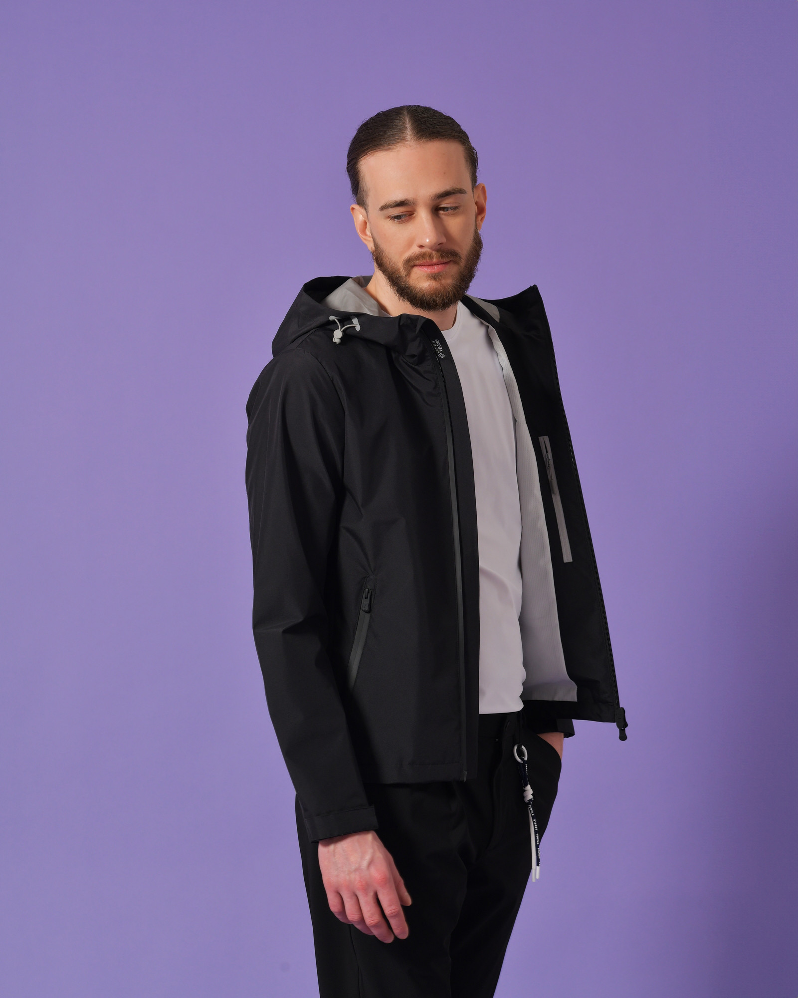 T-shirt blanc à stretch People Of Shibuya