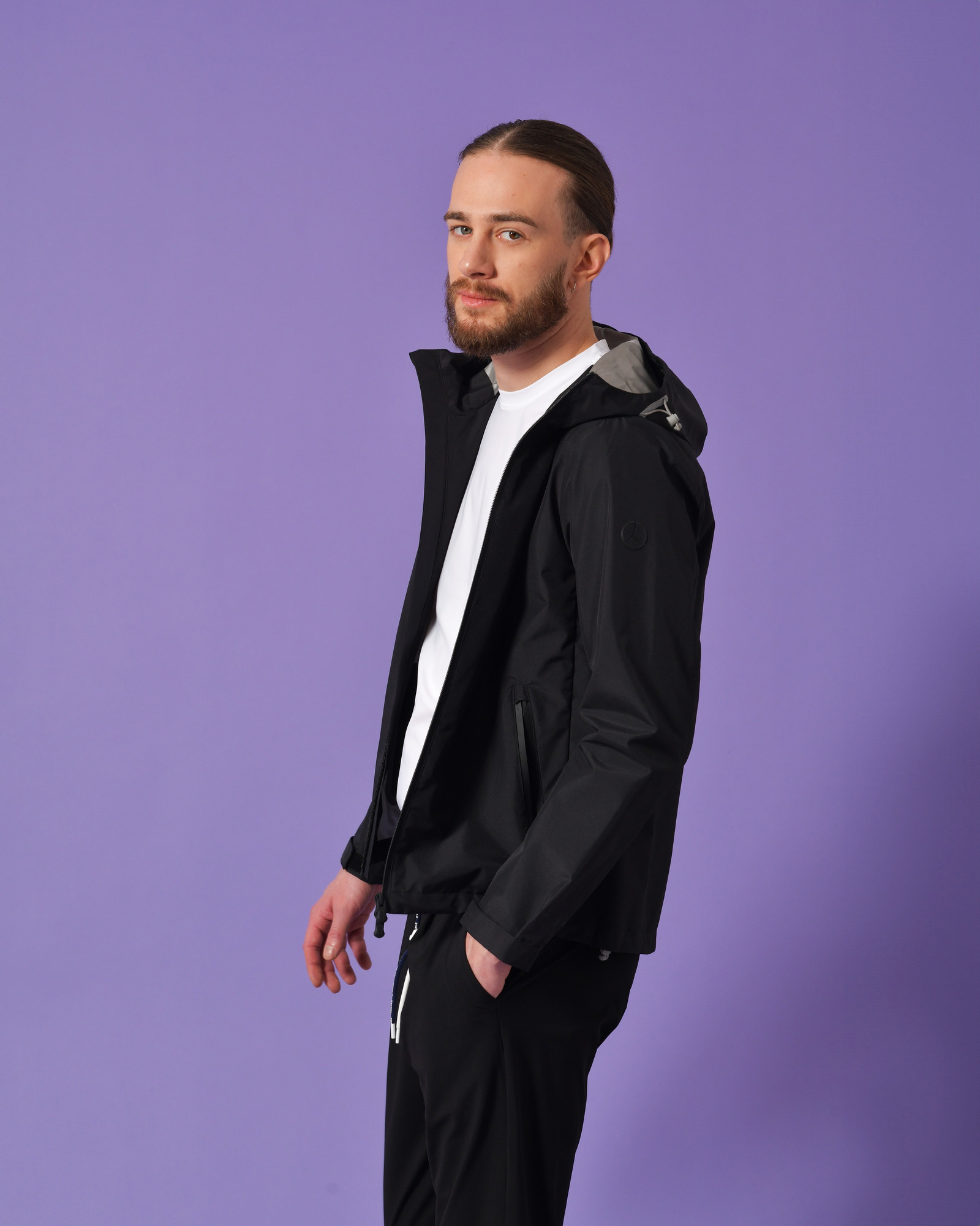 Veste en tissu technique à capuche People Of Shibuya