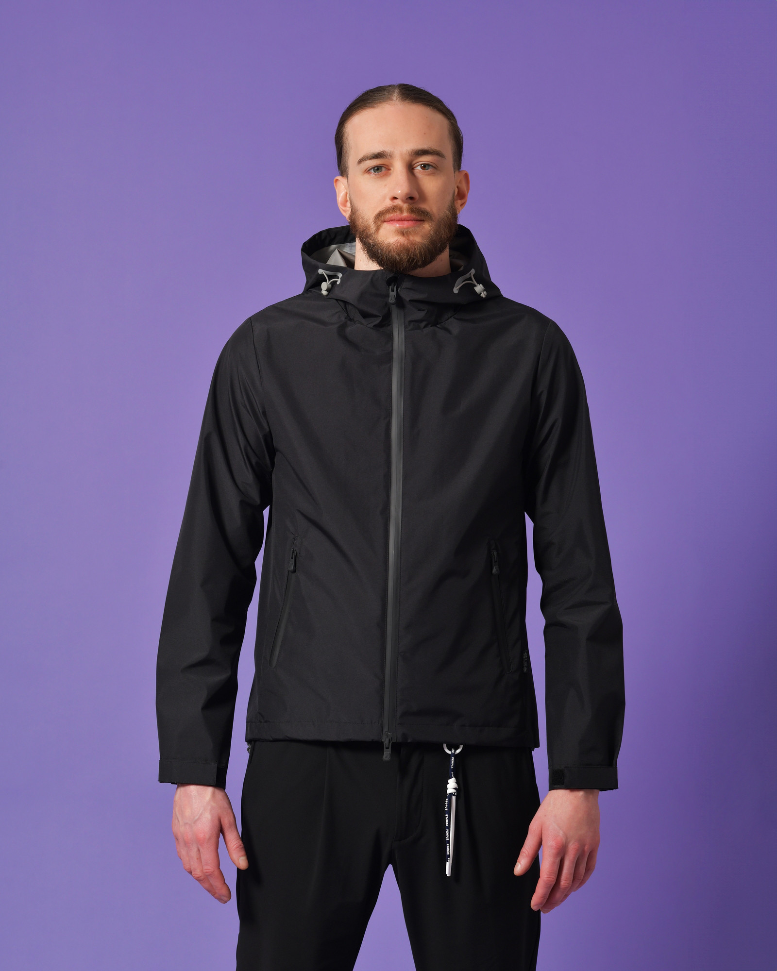 Veste en tissu technique à capuche People Of Shibuya