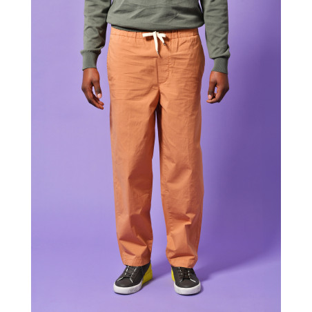 Pantalon en coton saumon Alpha Studio