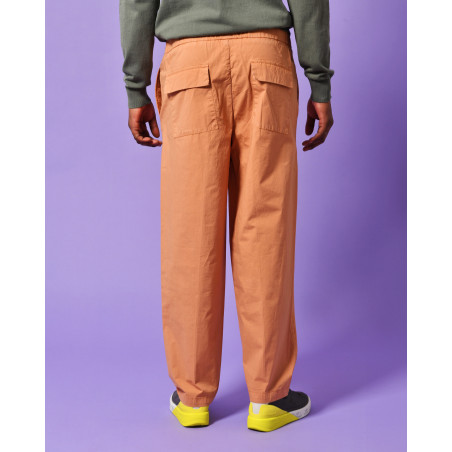 Pantalon en coton saumon Alpha Studio