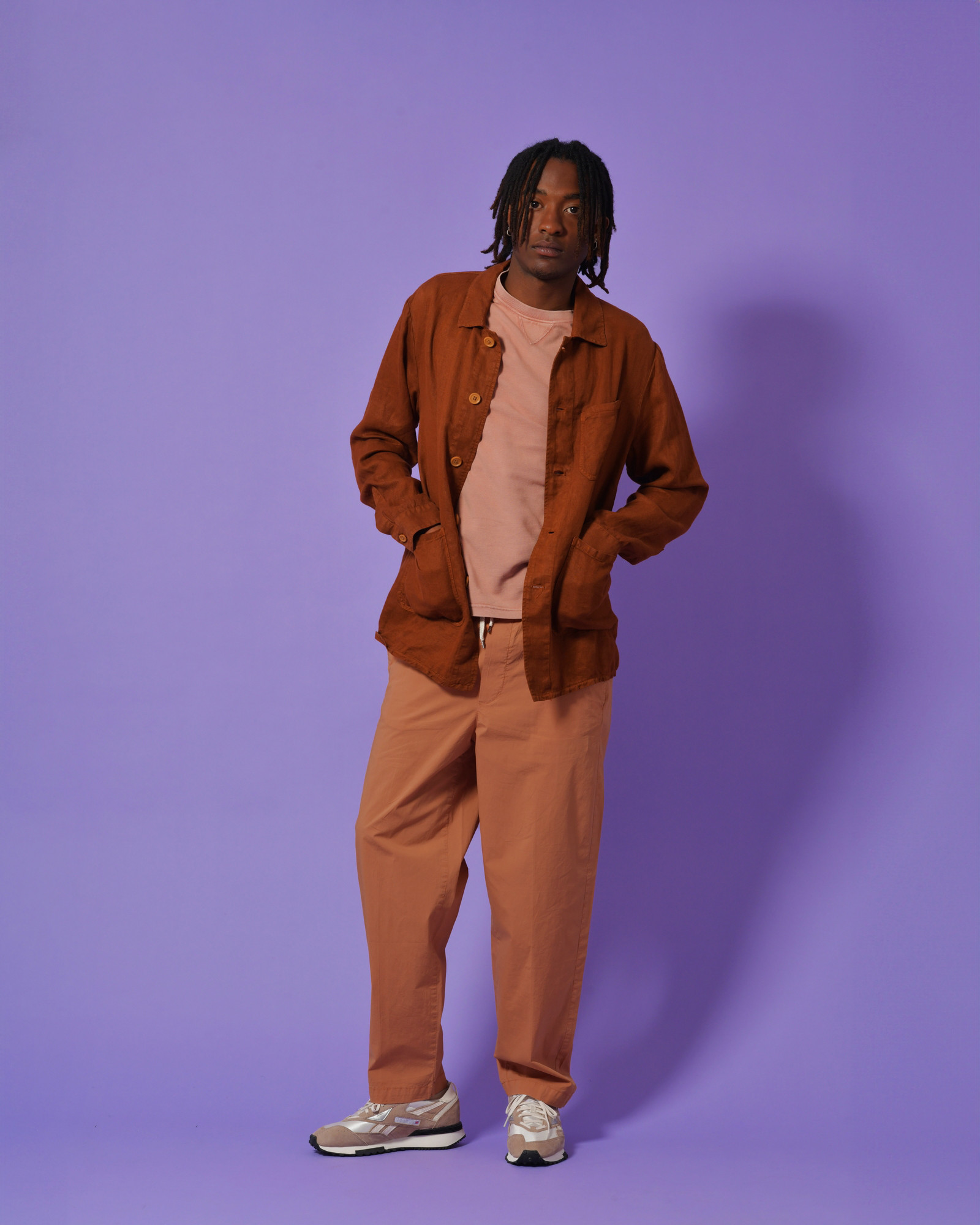 T-shirt en coton rose Alpha Studio