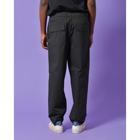 Pantalon en coton noir Alpha Studio