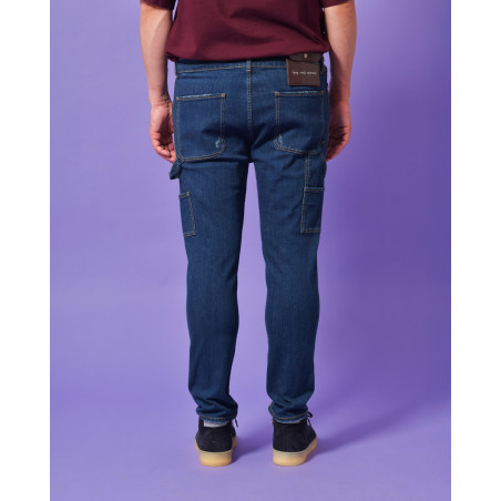 Jean cargo en coton Daniele Alessandrini