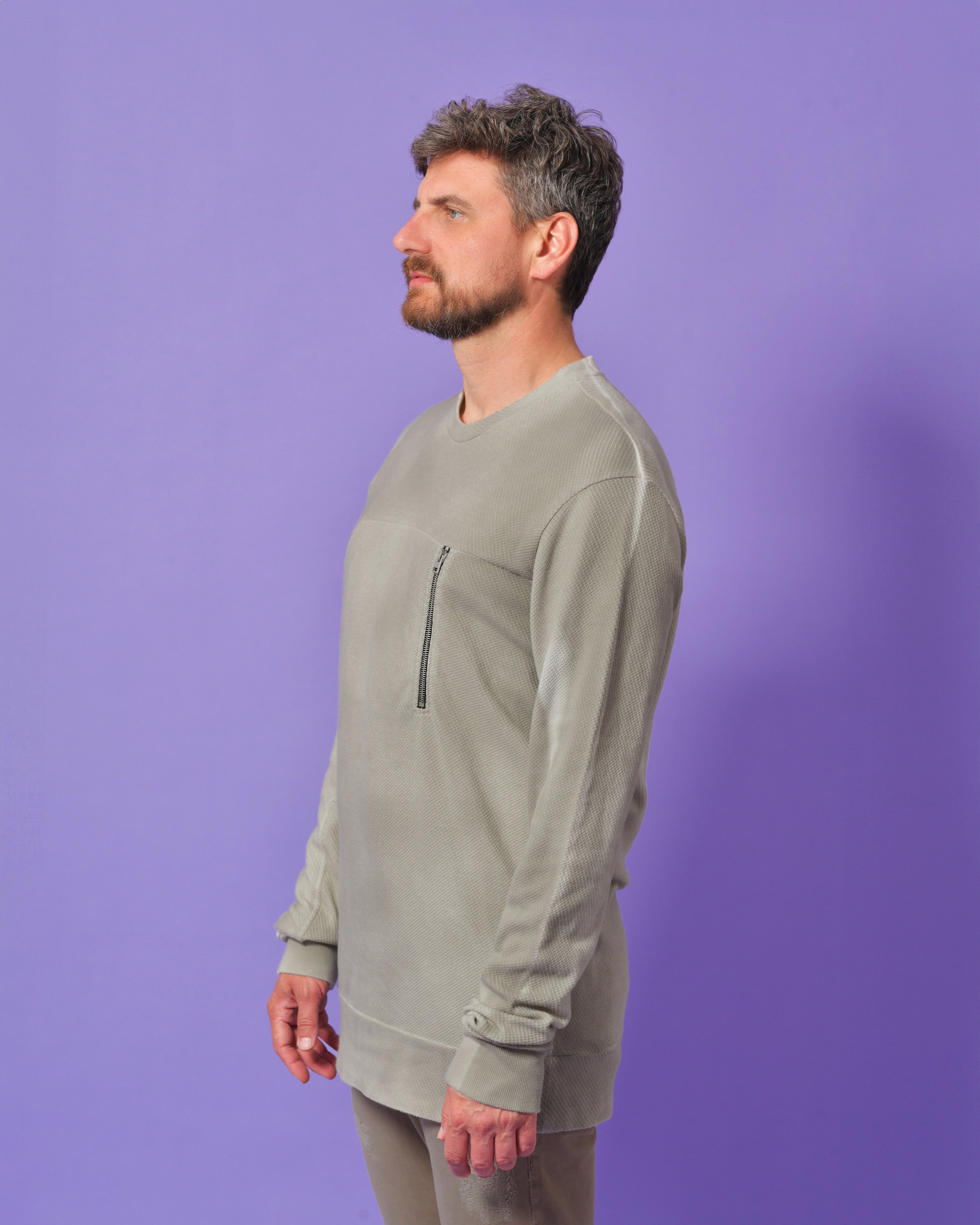 Pull en coton à poche Lost Found