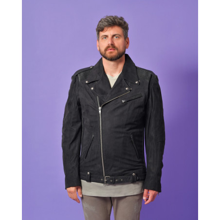 Blouson perfecto en cuir Lords & Fools