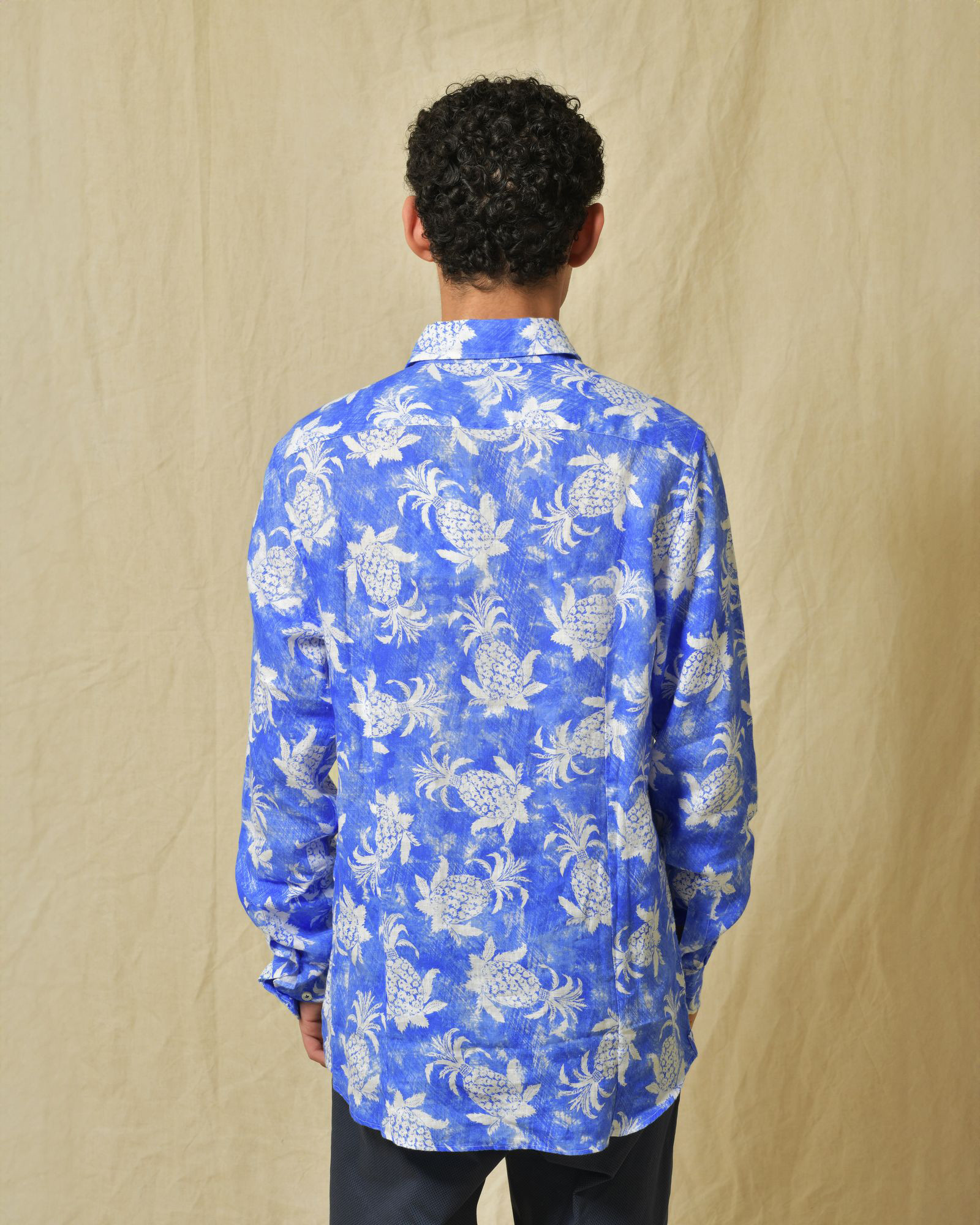 Chemise slim bleue Ploumanac'h