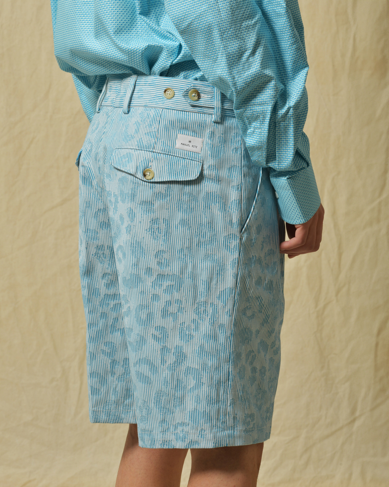 Bermuda à rayures Manuel Ritz