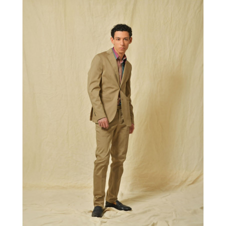 Costume en tcoton beige AT.P.CO