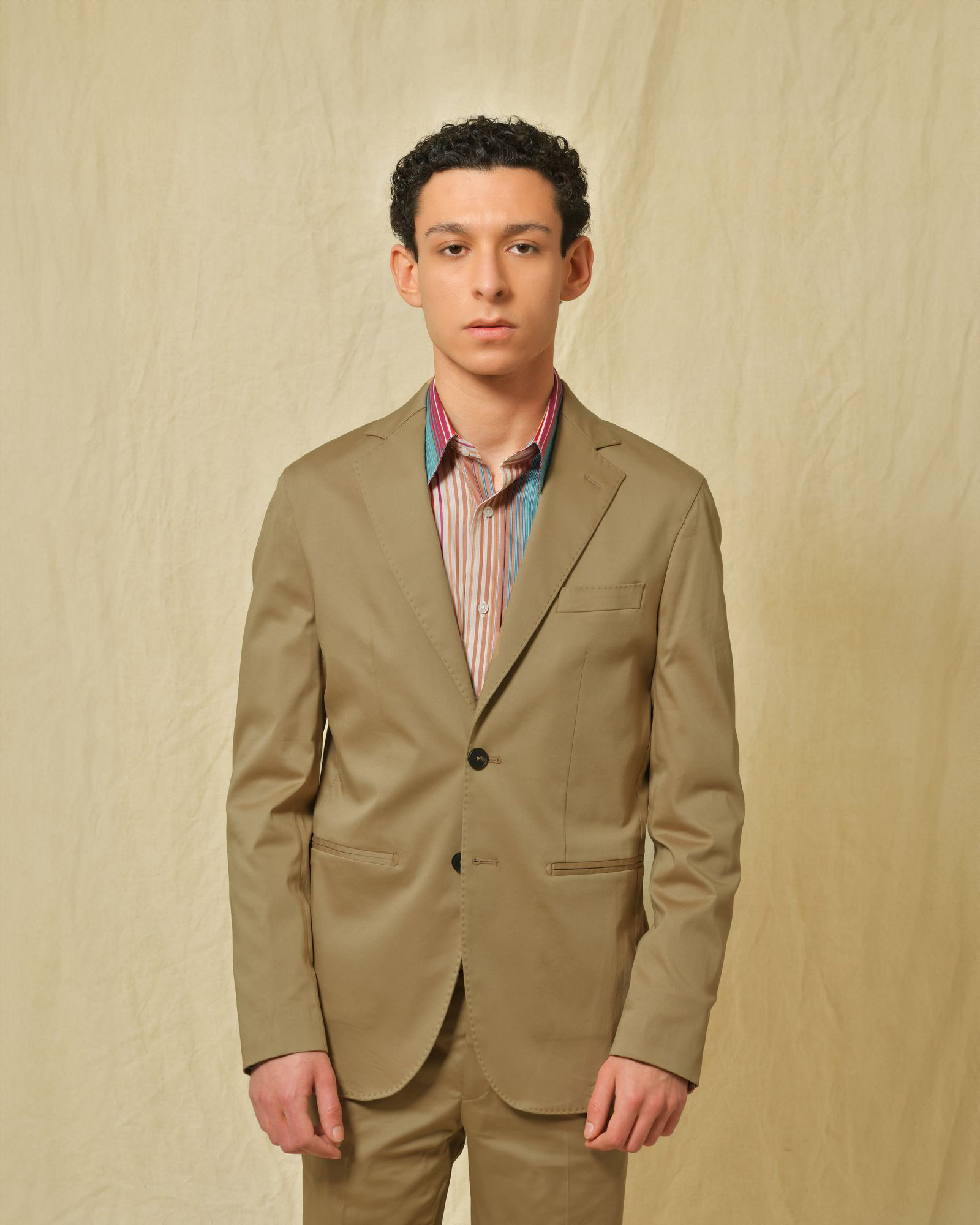 Costume en tcoton beige AT.P.CO