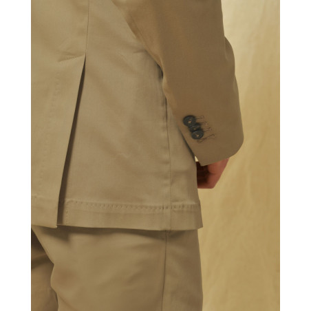 Costume en tcoton beige AT.P.CO