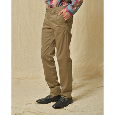 Costume en tcoton beige AT.P.CO