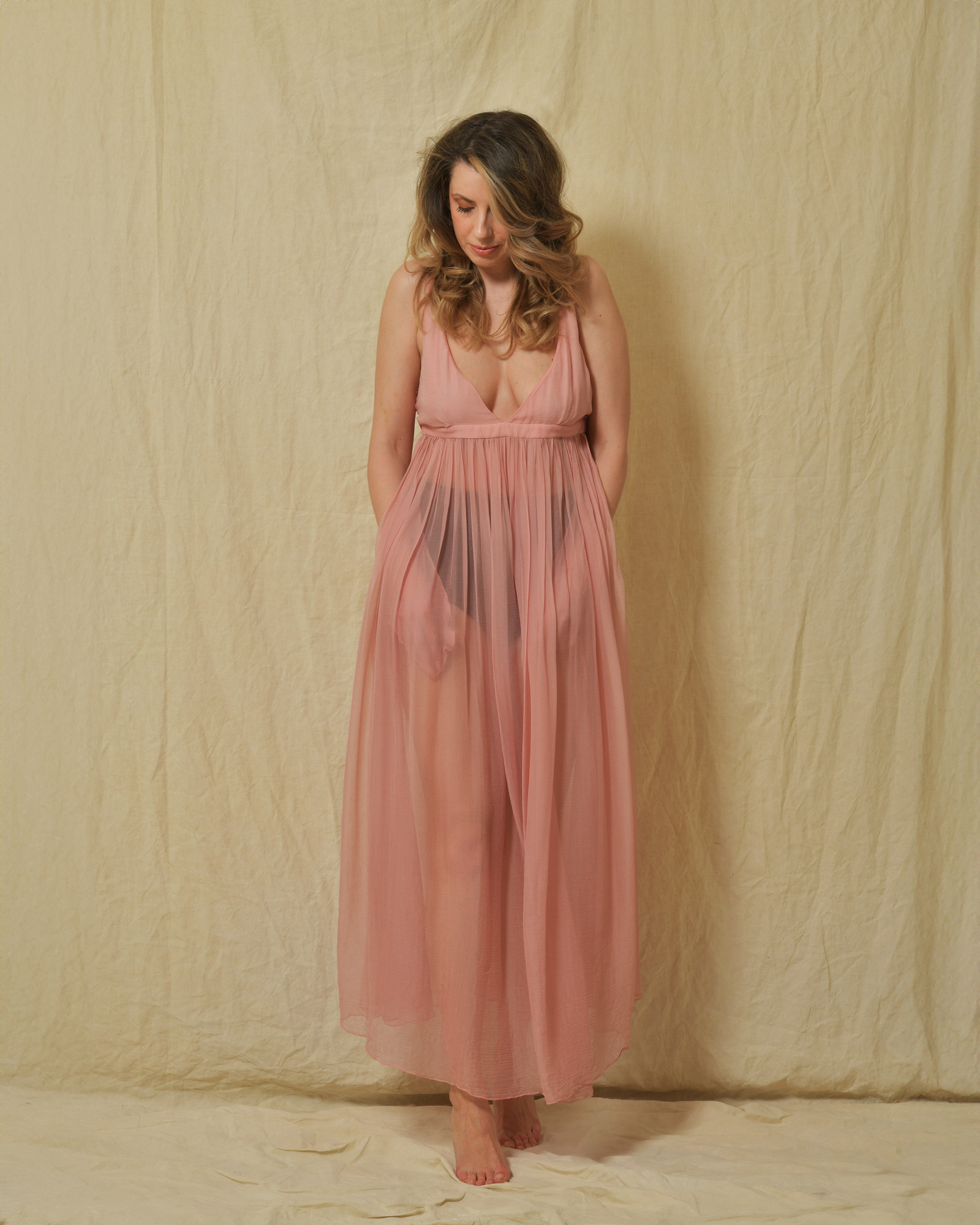 Robe en tulle rose Co.Go
