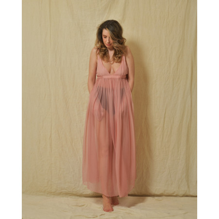 Robe en tulle rose Co.Go