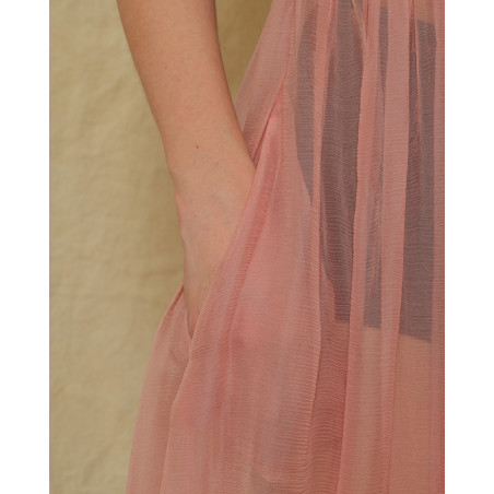 Robe en tulle rose Co.Go