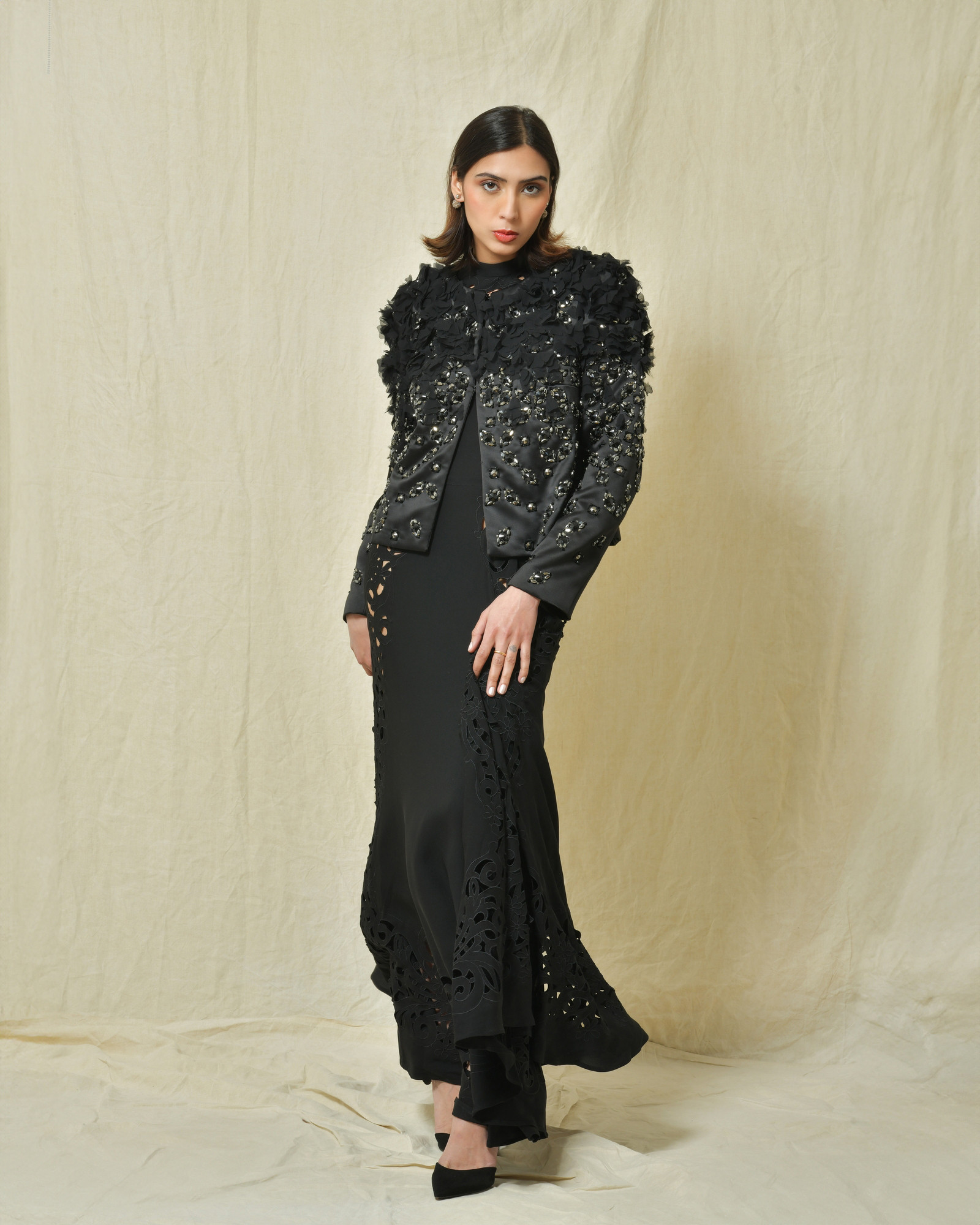 Veste courte Maria Grazia Severi