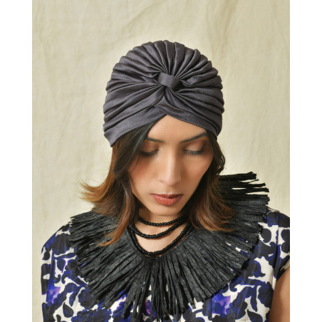 Collier à franges en raphia Liviana Conti