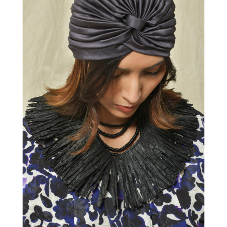 Collier à franges en raphia Liviana Conti