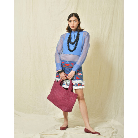 Jupe facon jean Sara Roka