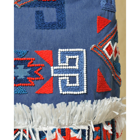 Jupe facon jean Sara Roka