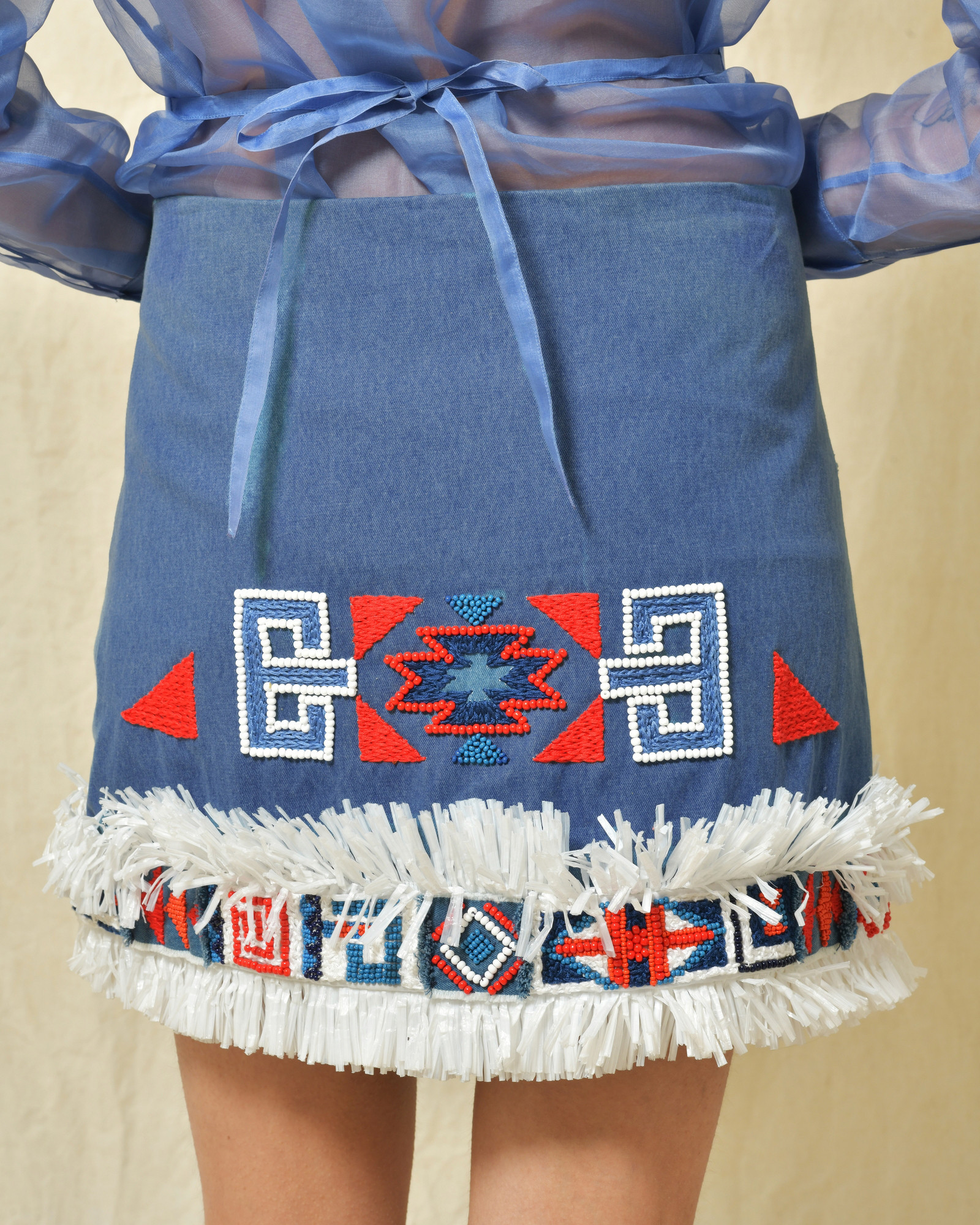 Jupe facon jean Sara Roka