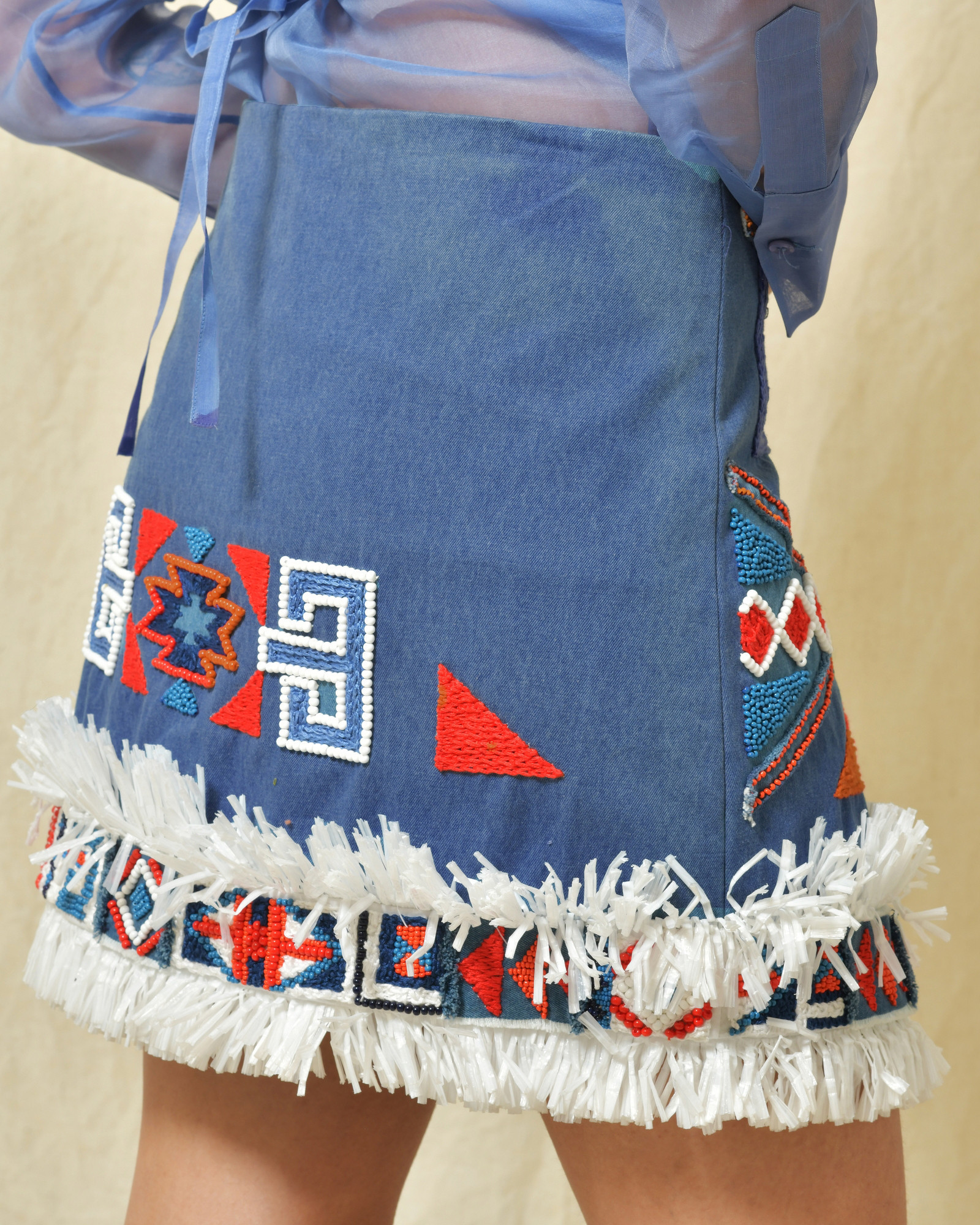 Jupe facon jean Sara Roka