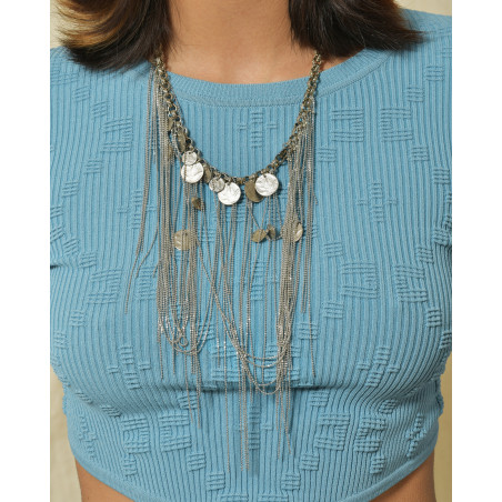 Collier fantaisie à chaines multip Fabiana Filippi