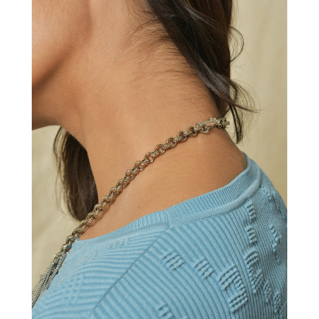 Collier fantaisie à chaines multip Fabiana Filippi