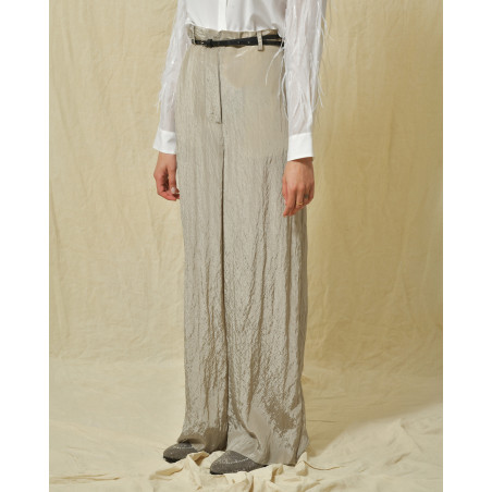 Pantalon en viscose mélangée Hache