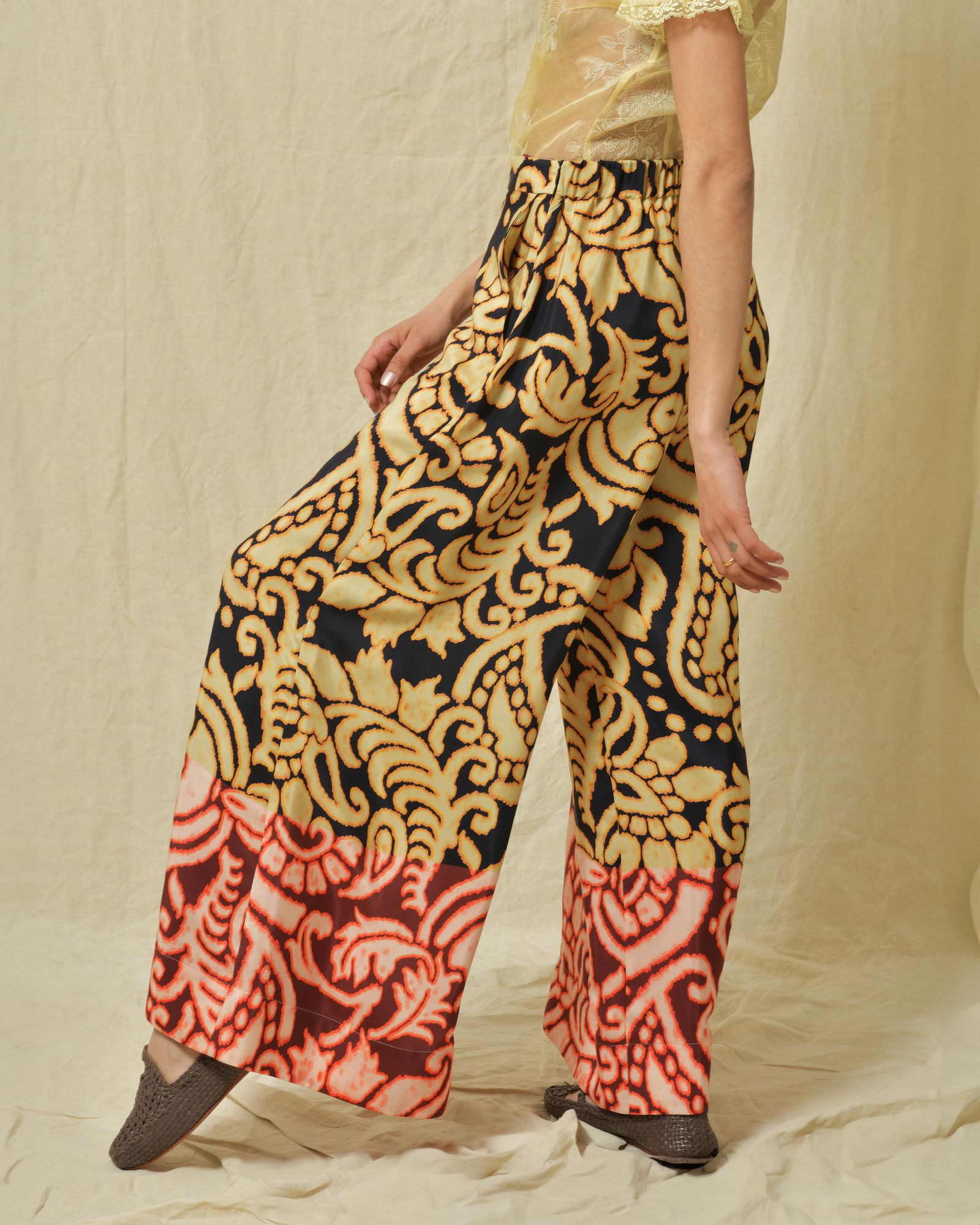 Pantalon à motifs Co.Go