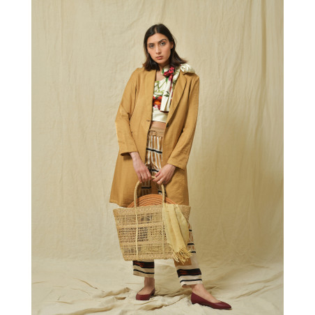 Veste 3/4 beige Diega