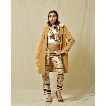 Veste 3/4 beige Diega