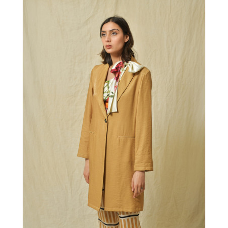 Veste 3/4 beige Diega