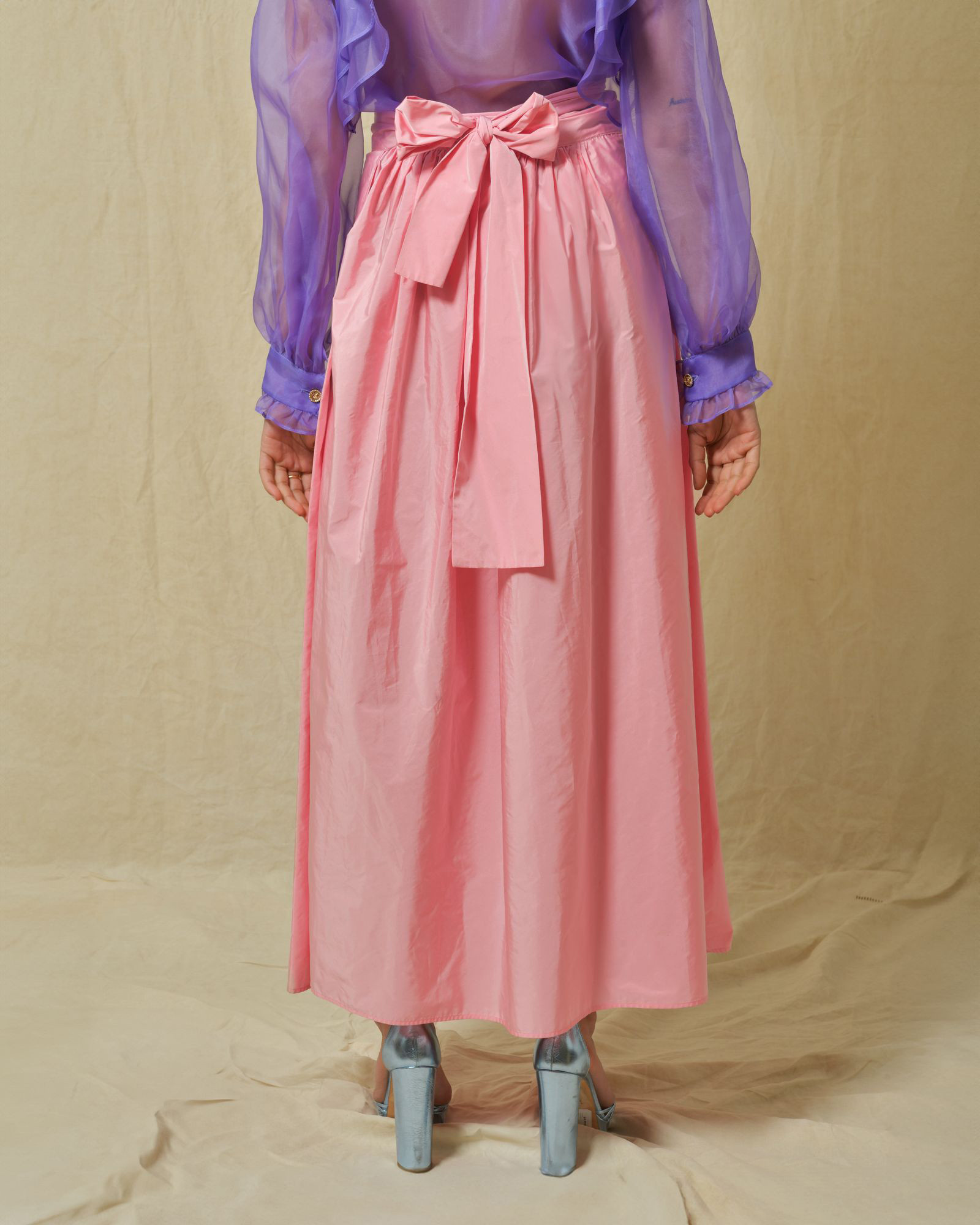Jupe ouverte rose Co.Go