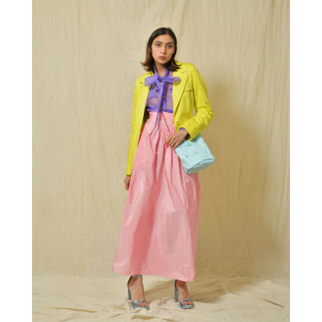 Veste en coton jaune Sfizio