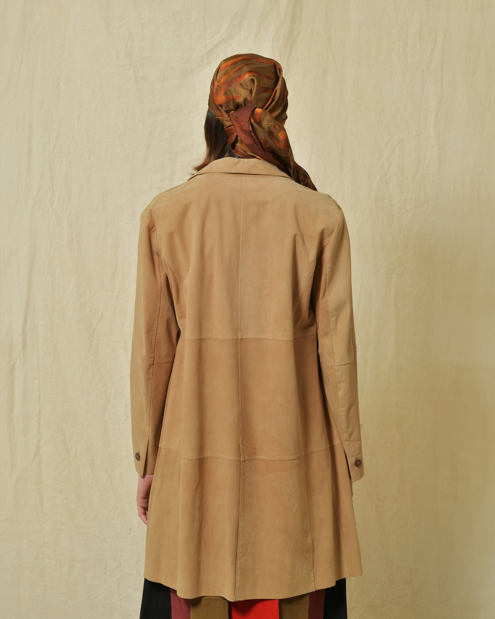 Veste 3/4 daim Gimo's