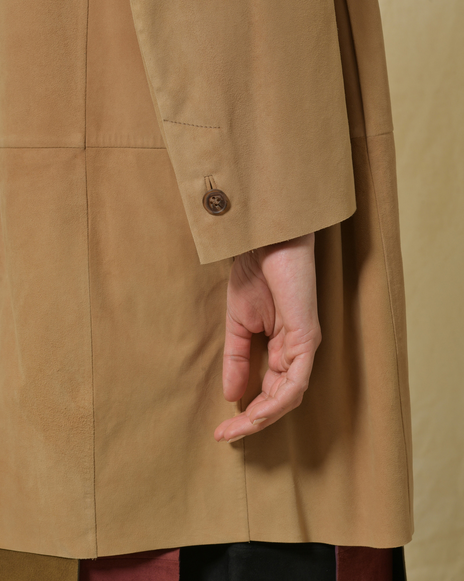 Veste 3/4 daim Gimo's